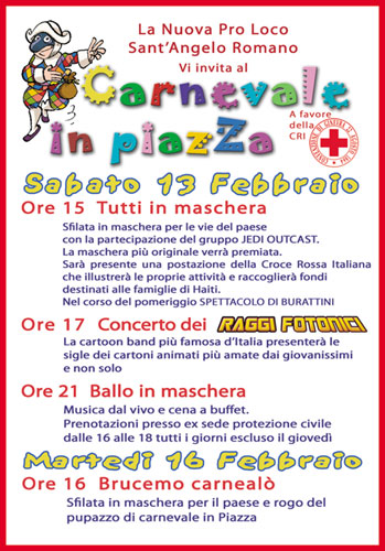 Il Carnevale a Sant'Angelo Romano