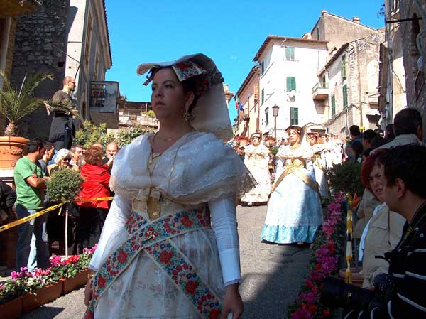 Sfilata delle Vunnelle Montecelio 2008 - Foto di Luciano Fioravanti