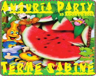 Anguria Party alle Terme Sabine di Cretone