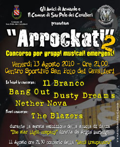 Arrockati 2 - Concorso per gruppi musicali emergenti