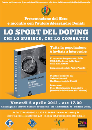 Presentazione del libro Lop sport del Doping