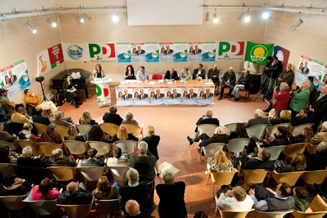 Manuela Chioccia candidata a Sindaco di Tivoli insieme a Nicola Zingaretti 