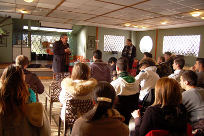 L'Ing Maurizio Massini al Liceo scientifico di Guidonia