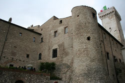 Palazzo Savelli nel centro storico di Palombara Sabina