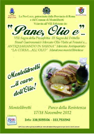 Pane e Olio a Montelibretti
