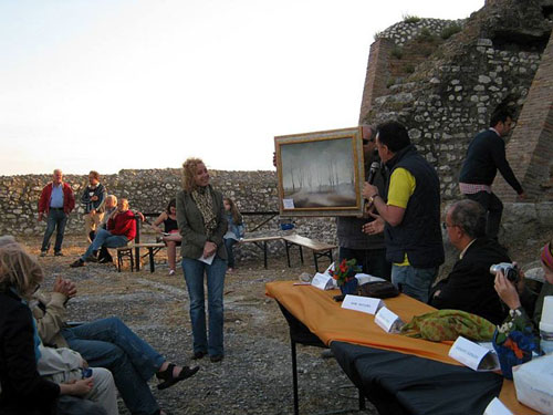 Rocca di Montecelio durante la premiazione