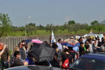 Guidonia-Manifestazione Selciatella 4 Maggio 2013