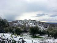 Neve a Montecelio 16 Gennaio 2013