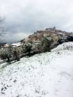 Neve a Montecelio 16 Gennaio 2013