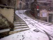 Neve a Montecelio foto di Rinaldo Cilli - 12 Febbraio 2010