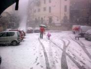 Neve a Montecelio foto di Rinaldo Cilli - 12 Febbraio 2010