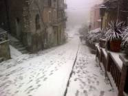 Neve a Montecelio foto di Rinaldo Cilli - 12 Febbraio 2010