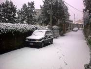 Neve a Montecelio foto di Rinaldo Cilli - 12 Febbraio 2010