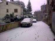 Neve a Montecelio foto di Rinaldo Cilli - 12 Febbraio 2010