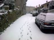 Neve a Montecelio foto di Rinaldo Cilli - 12 Febbraio 2010