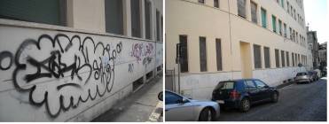 Pene alternative a Tivoli: ripulate le facciate di Palazzo Bischi