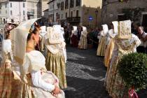 Sfilata delle Vunnelle - Montecelio 30 Settembre 2012