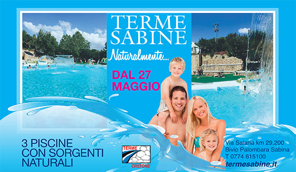 Terme Sabine  Cretone - Piscine acque sulfuree