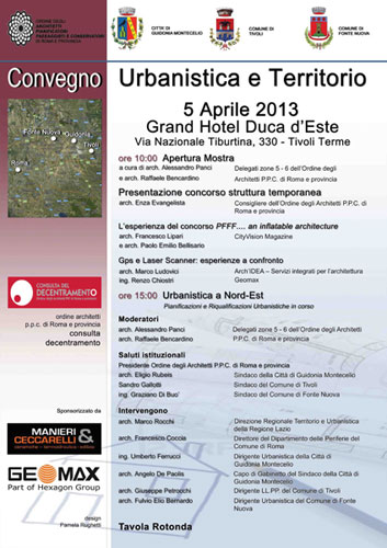 Convegno urbanistica