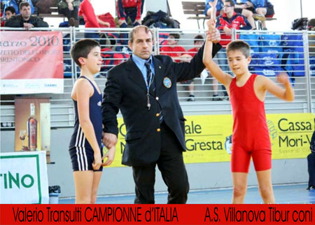 Valerio Transulti Campione d'Italia
