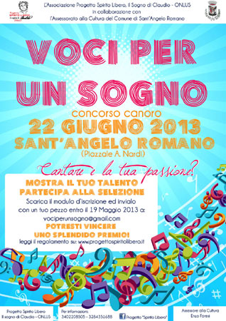 Voci per un sogno
