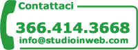 Numero telefonico ed indirizzo email della Web agency di Roma