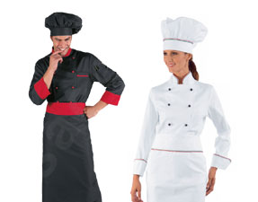 Vendita abiti da lavoro per la ristorazione, chef, cuochi, camerireri a  Roma, Tivoli, Guidonia Montecelio, Mentana, Monterotondo, Marcellina, Palombara Sabina, Frascati, Velletri, Zagarolo e zone limitrofe.