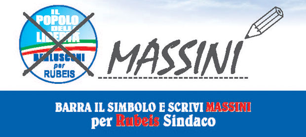 Maurizio Massini candidato alle Elezioni Comunali di Guidonia Montecelio del 6 e 7 Giugno per il Popolo della Libert